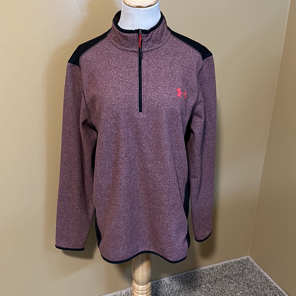Under Armour Cold Gear 1/4 Zip Pullover Sweatshirt